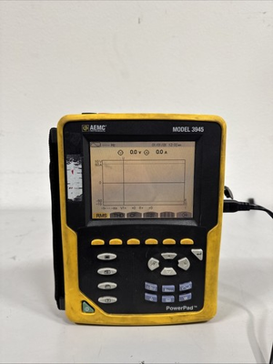 #ad AEMC 3945 Power Quality Analyzer PowerPad 3 Phase PQA 3000A $474.28