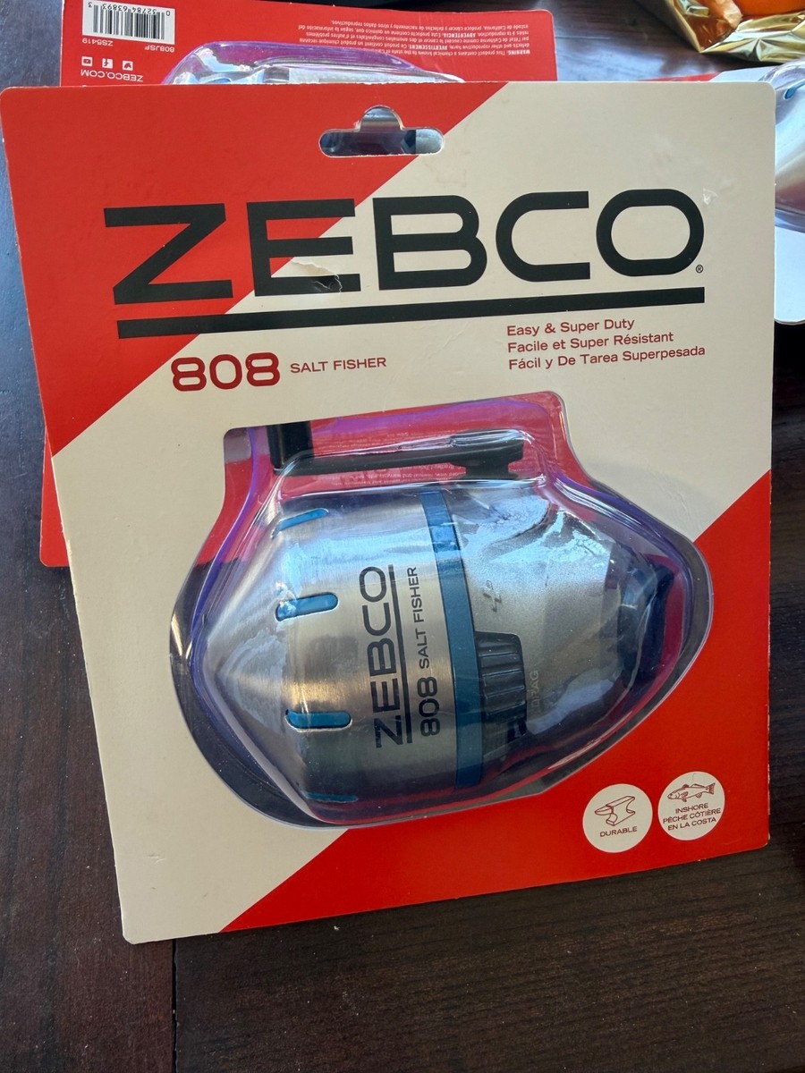 ZEBCO 808 SALT FISHER SPINCAST FISHING - 80 REEL - BRAND NEW SEALED | eBay ZEBCO 808 SALT FISHER SPINCAST FISHING - 80 REEL - BRAND NEW SEALED | eBay