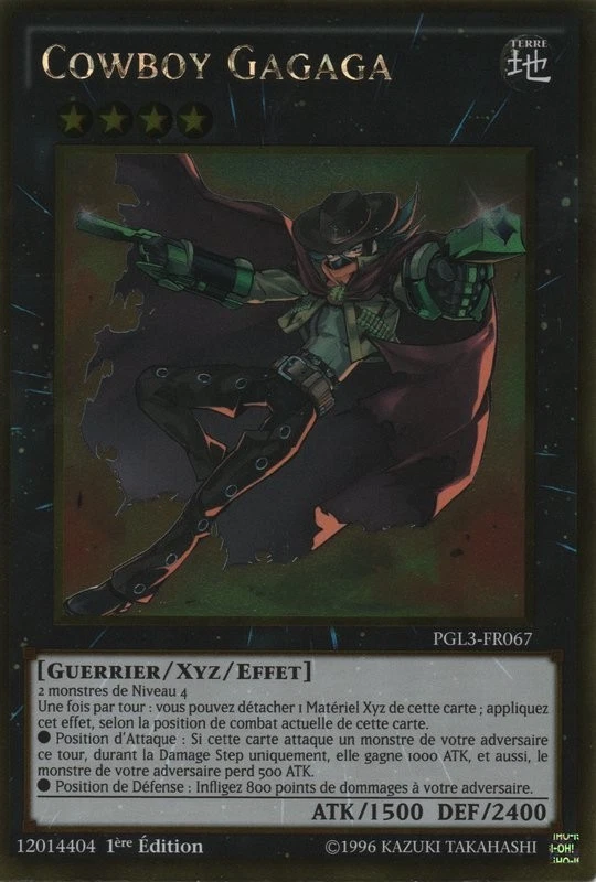 Yu-Gi-Oh! - Cowboy Gagaga - Gold Premium: Or Infini - EXC - FR - 1st - Photo 1/1