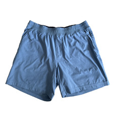 Rhone Men  s Large Athletic Shorts 6.5  Inseam Lined Blue