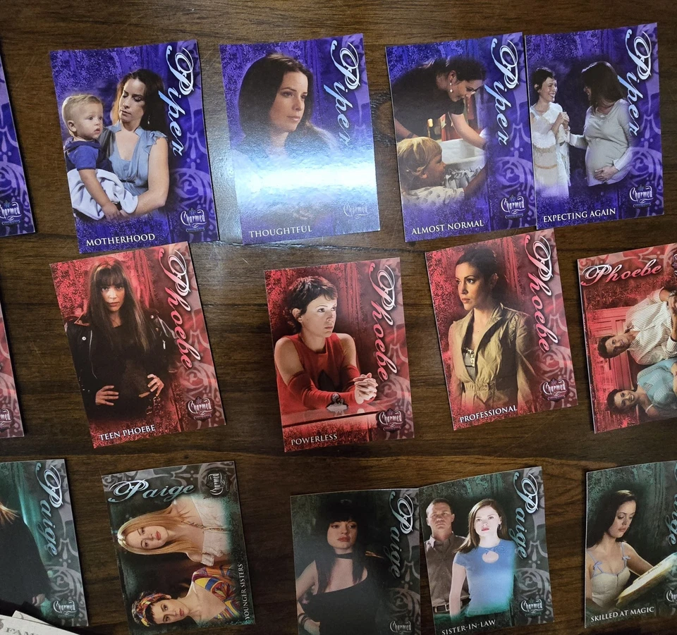 2005 Inkworks Charmed: Conversations Premium 72 Trading Cards Complete  Set - Image 3 of 4