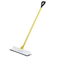 29in Wide Snow Pusher Shovel Plow Blade for Driveways, Sidewalks, Doorways....