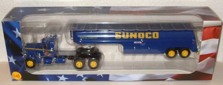 PETERBILT 281 SUNOCO (1958) TANQUER, AMERICAN TRUCK, 1:43 ALTAYA, diecast NEW!! - Image 4 of 4