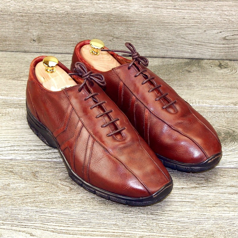 Allen Edmonds TRAVELER  8 D  Chili * add $15 new Shoe Trees
