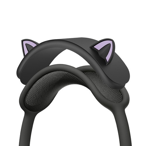 Cartoon Katzenohren Silikon Beam Cover Dekoration Cover für AirPods Max Headset - Bild 13 von 15