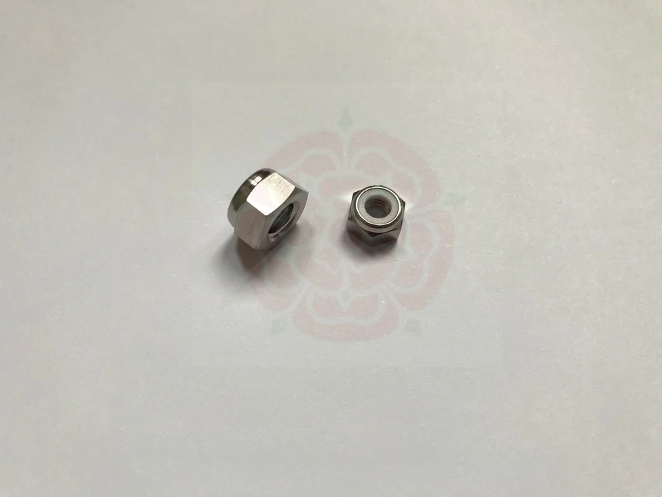 REDROSE Titanium Nyloc Nut Grade 5 Top Quality GR5 DIN985 Selflock Hex Nuts DIN 985