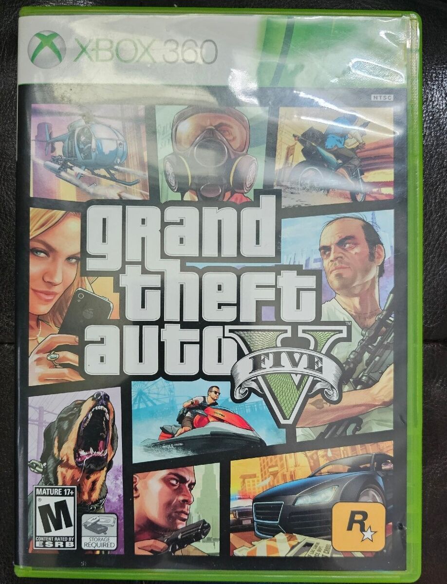 Grand Theft Auto V - XBOX 360 Game Covers - GTA 5 Custom NTSC Box Cover ::  DVD Covers