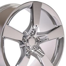 New 20x9 Inch Alloy Wheel For Chevy Camaro 2010-2015 Chrome Rim 20 In