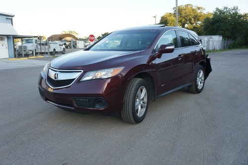 13-2015 acura rdx radio cd player changer control panel deck tuner fm am aux - Picture 9 of 11