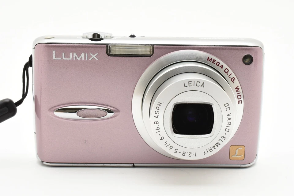 [CASI COMO NUEVA] Cámara digital compacta Panasonic LUMIX DMC-FX01 6MP rosa de Japón Foto 4 de 4