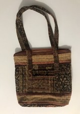Jennifer Taylor Lrg Tapestry Shoulder Handbag Quilted Brocade Damask Tote Purse
