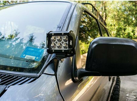 Ditch Light Mounting Bracket For Toyota 4Runner 1996-1997 1998 1999 2000 2001 02 - Picture 2 of 8