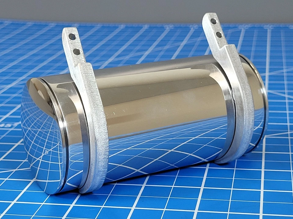 4 inch Fuel Gas Tank + J Mount Tamiya R/C 1/14 King Grand Hauler Globeliner - Image 3 of 4