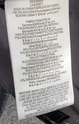 BCBG New York Short-Cut Jacket Women's XS Black Round Neck Front Zip Closure L/S - Picture 14 of 17