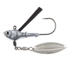 Fish Head Weedless Fish Head Spin Underspin Jig Lead Head Bladed Swimbait Head