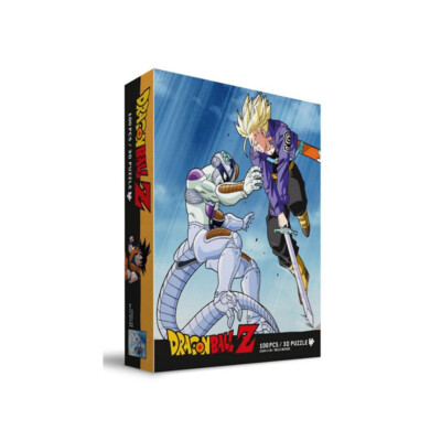 SD Toys - Dragon Ball Z Puzzle mit 3D-Effekt - TRUNKS VS MECHA FREEZER - 100 Tei