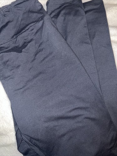 Lularoe OS One Size Leggings Solid Gray Deep Slate Unicorn New Pants 2-10 New ❤️ - Picture 5 of 5