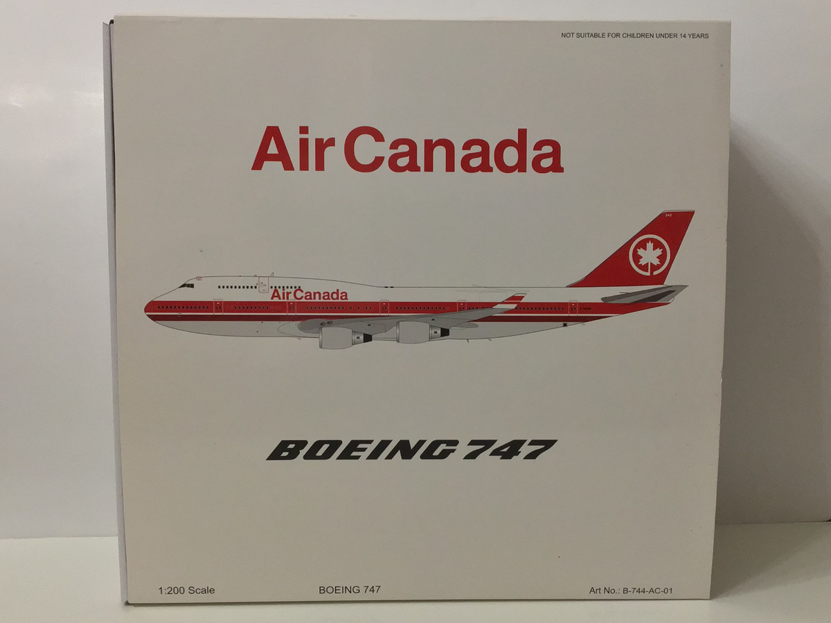 Inflight200 ( B Model ) 1:200 AIR CANADA Boeing 747-400 | eBay