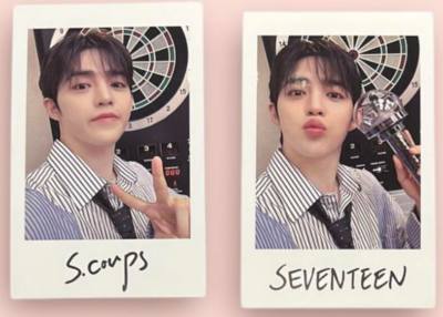 SEVENTEEN HOLIDAY Japan Fan Meeting instant photo sticker official