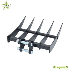 Compact Rake Attachment for 1 Ton-1.5 Ton Diggers – Versatile and Reliable
