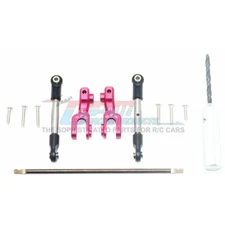 NEW GPM Sprng Steel Front Sway Bar/Alum Sway Bar Arm/Stainless Stl Linkage Red