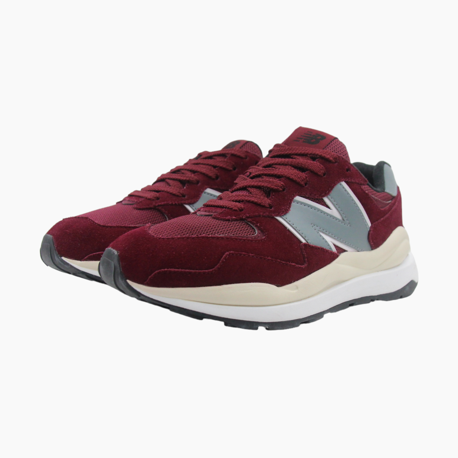 New Balance 57/40 Trainers Mens UK 9 Burgundy Sneakers M5740HL1 New 574  Samples | eBay