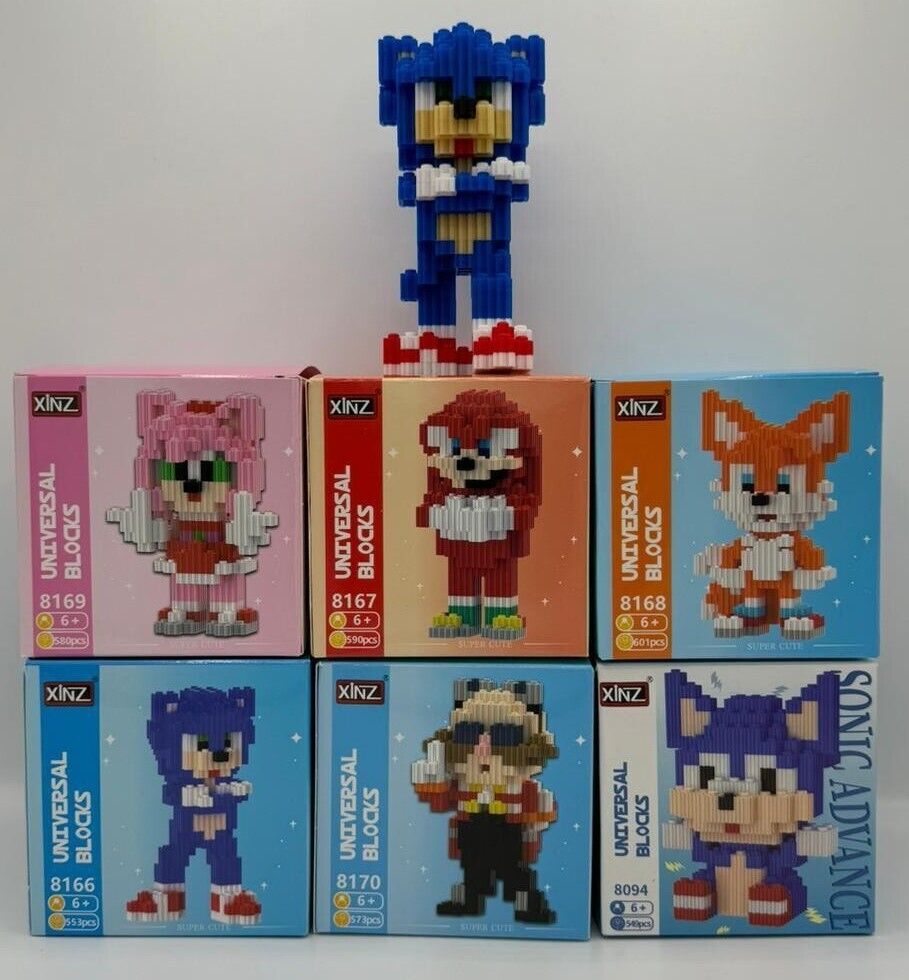 Mini Bloc De Construction Sonic, Modèle D'animation, Poupée Hérisson  D'ombre, Puzzle, Jouet, Cadeau Pour Enfants - Blocos Montáveis - AliExpress