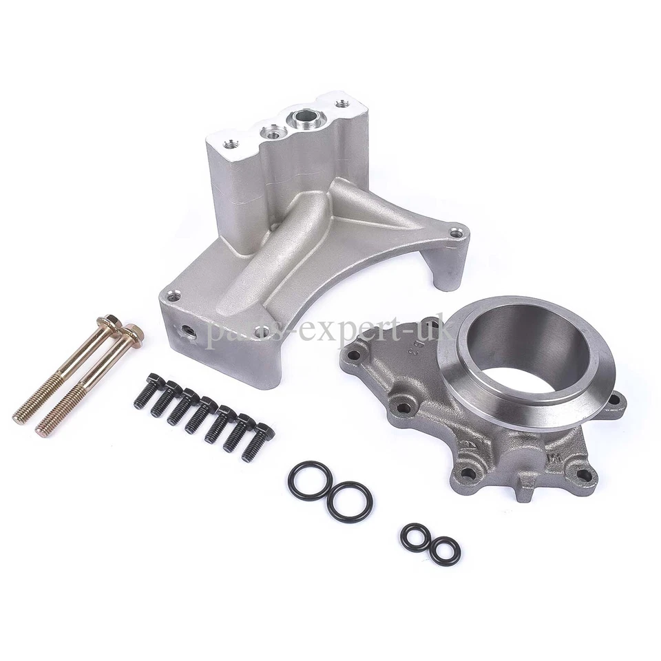 Pedestal turbo y carcasa de escape para Ford F250 F350 F450 F550 1999,5-2003 7,3 L Foto 3 de 4