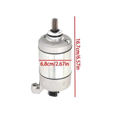 Metal Starter Motor For Yamaha XVS950A Midnight Star 2009-2012 5S7-81890-00 - Picture 3 of 6