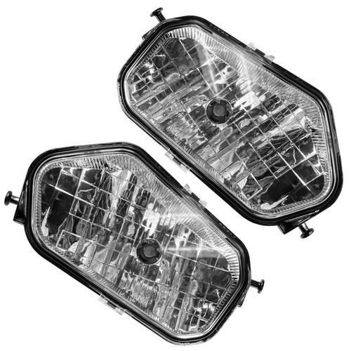 Front Left Right Headlight & Bulb For Polaris Sportsman 850 Touring EPS 2010-14 - Picture 5 of 8