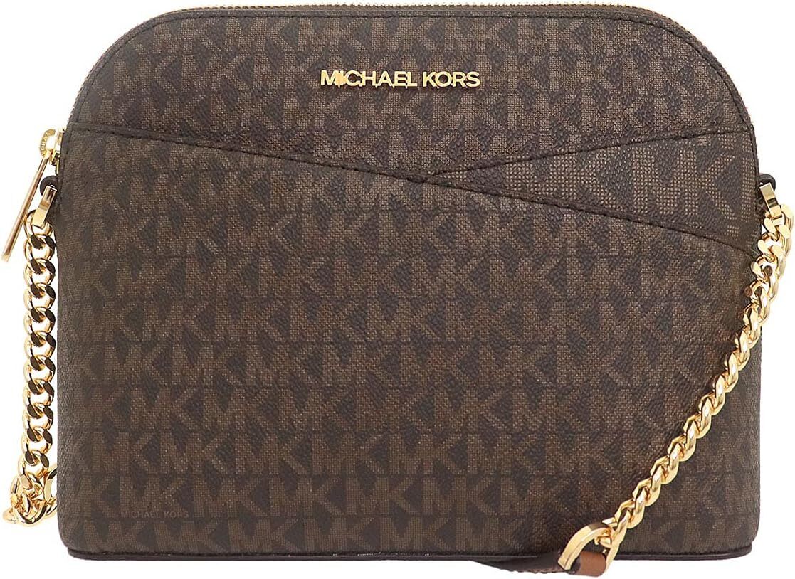 Michael Kors] Jet Set Travel Medium Dome Crossbody