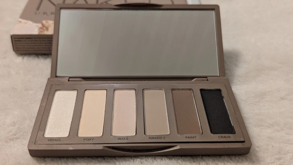RARO descontinuado Novo na caixa Urban Decay Naked Basics paleta de sombras original - Imagem 3 de 4