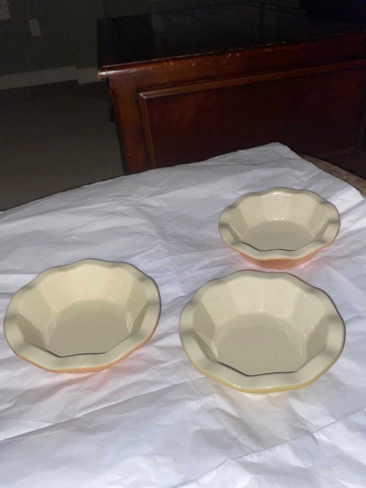 Set of 3 Emile Henry for Williams Sonoma Mini Pie Dishes France 5.5"
Opens in a new window or tab