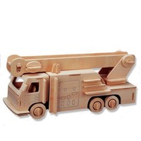 3-d Wooden Puzzle - Fire Engine Model -affordable Gift For Your Little One I... on sale 3-d Wooden Puzzle - Fire Engine Model -affordable Gift For Your Little One I... on sale