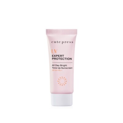 Cute Press UV Expert Protection All Day Bright Tone Up Sunscreen SPF50+ PA++ 30g