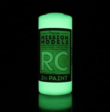 Mission Models Night Glow Water-Based Rc Airbrush Paint 2oz MMRC-016
