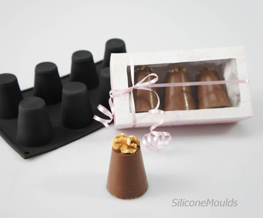 x cell DARIOLE ENGLISH MADELEINE SILICONE BAKEWARE CAKE PAN