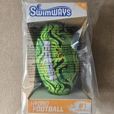 SwimWays Hydro Waterproof Football 9.25 Inches Pool Beach Water Park Toy Ball