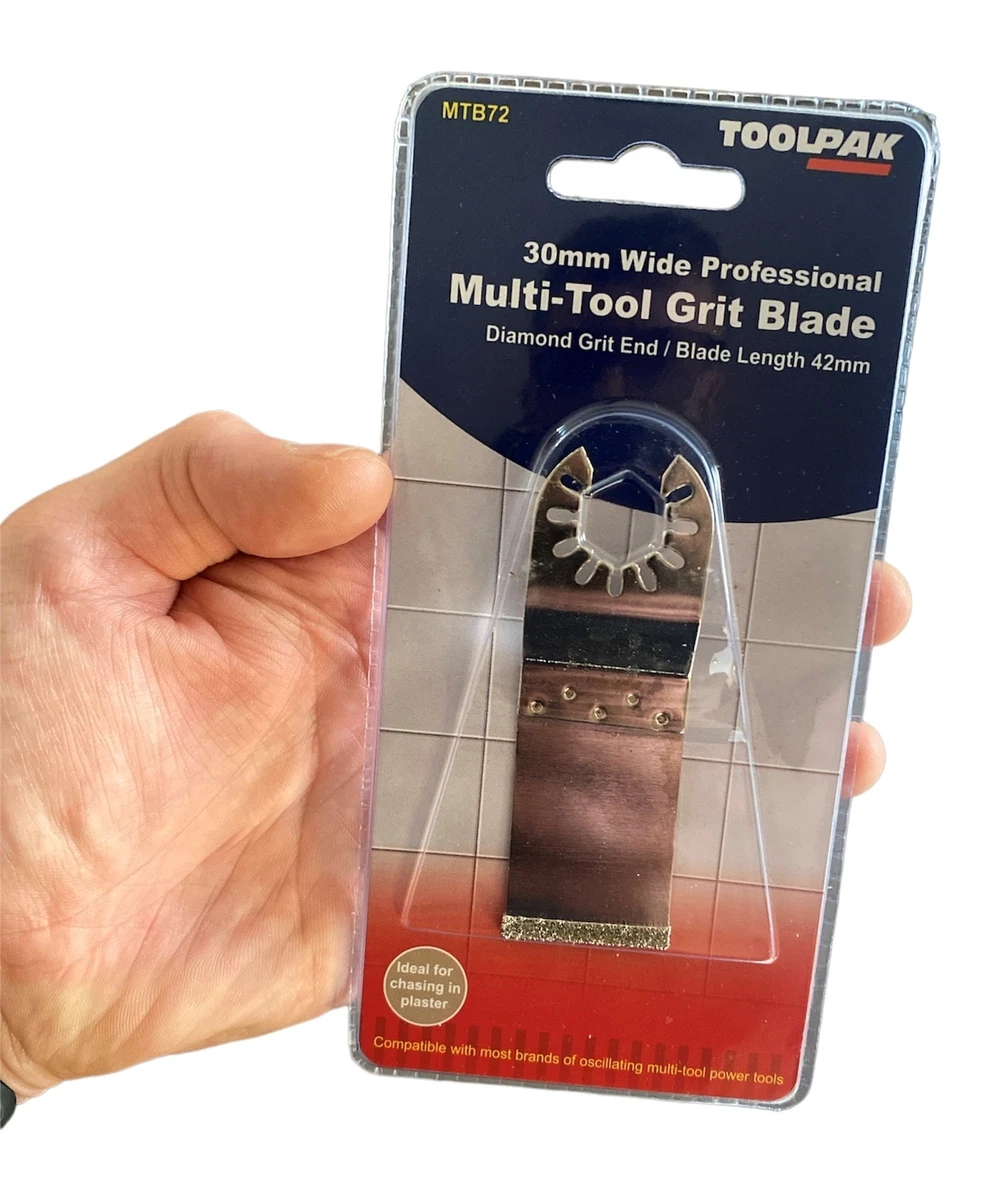 30mm Wide Diamond Grit Multi Tool Blade Oscillating Multi Tool Chasing Brick DIY