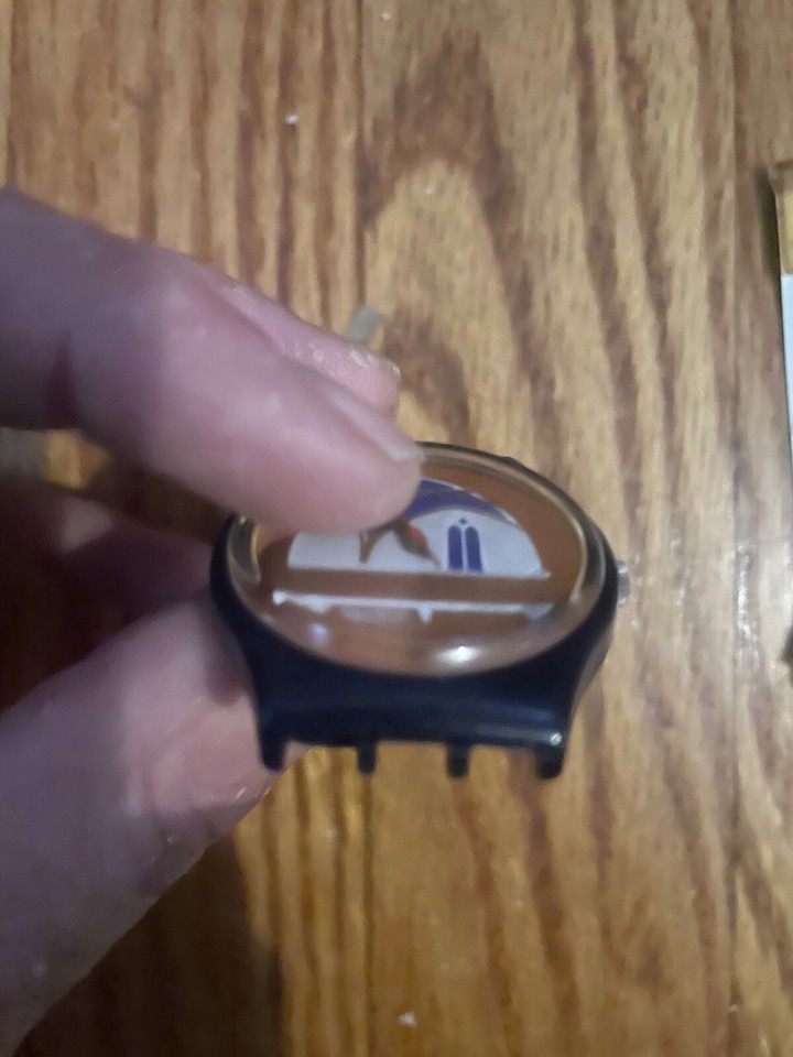 Vintage Swatch Standards Gents 34mm GN120 Backstage 1992