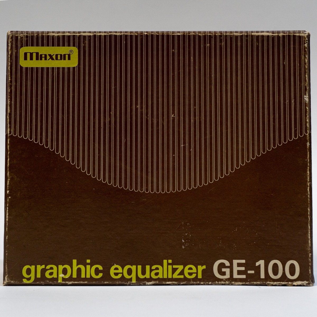 Maxon GE-100 グラフィックイコライザー Maxon GE-100 Graphic Equalizer EQ - Made in Japan - Original
