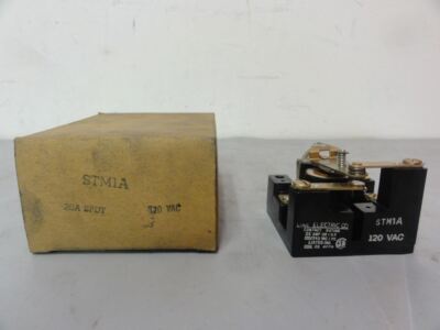 Line Electric STM1A Relay 120 VAC- New (Open Box)