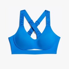 NEW ADIDAS HG4475 WOMENS IVY PARK IVP CUT OUT BRA BLUE SIZE 1X NWT