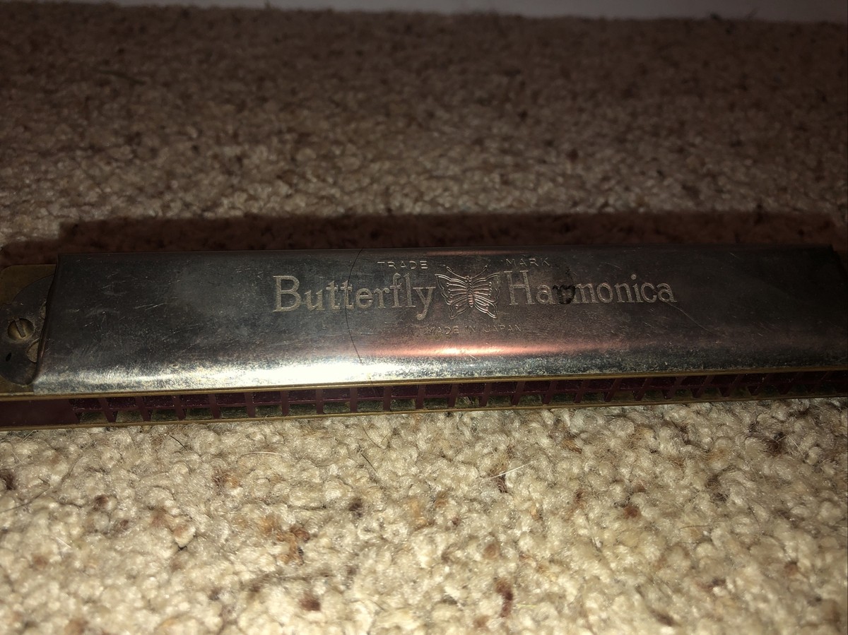 nice vintage Butterfly Harmonica a440 | eBay