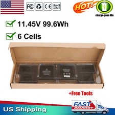 A2527 Battery for Apple MacBook Pro 16" Late 2021 A2485 EMC 3651 8693mAh FAST