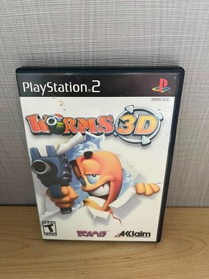 Worms 3D PS2 PlayStation 2 Complete CIB Tested Working