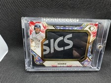 2025 Diamond Icons Ichiro Suzuki Icons ASICS Clear Card Mariners Game Used! SSP