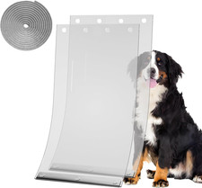Dog Door Replacement Flaps 2 Pieces - Compatible with Ruff Weather XL Dog Door,