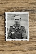 Portrait Foto Luftwaffe LW  Ofw. Krimschild 3er Feldspange Orden Abzeichen 2.WK