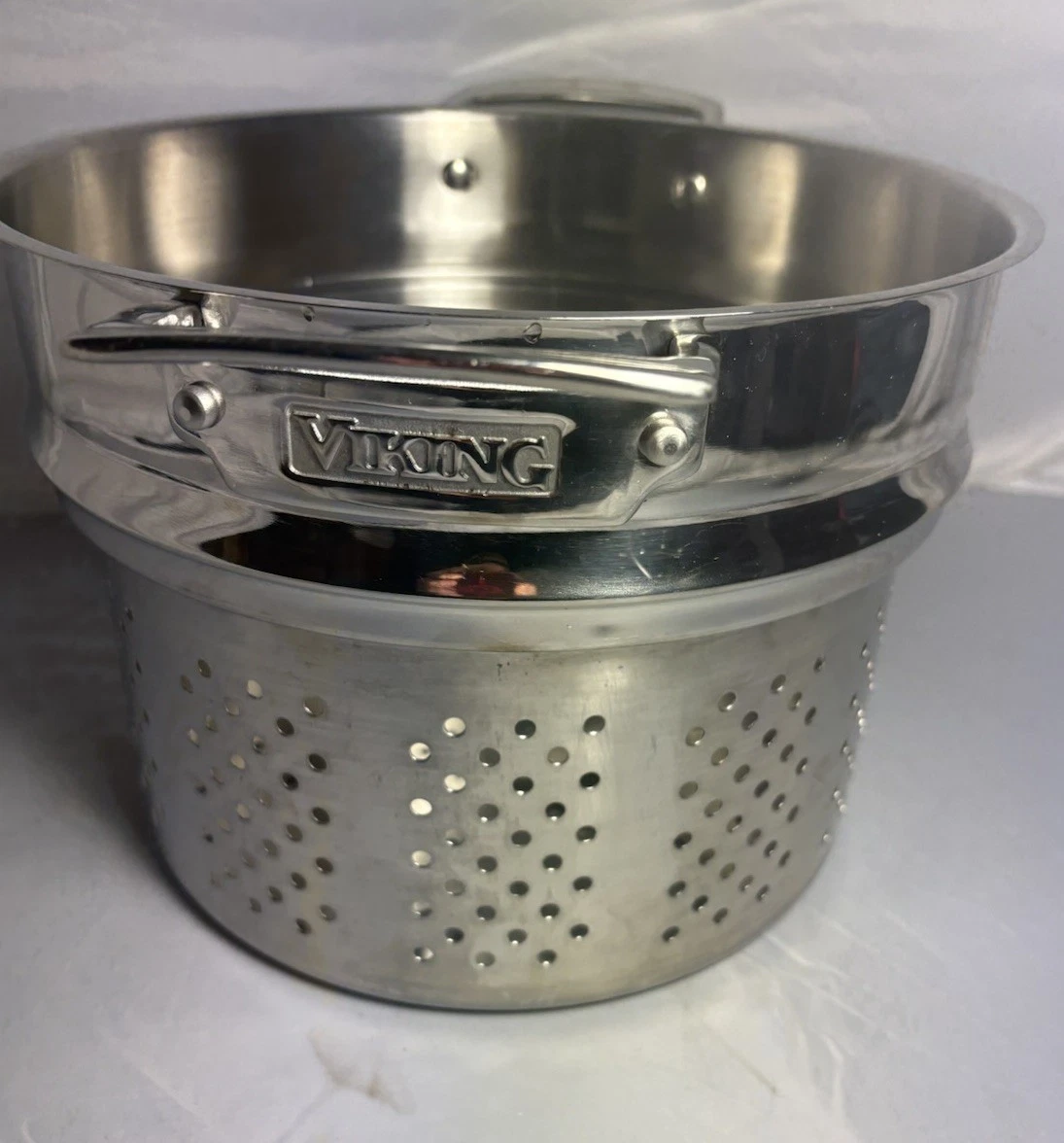 Viking Stainless Steel Pasta Insert Steamer Basket Replacement 10”